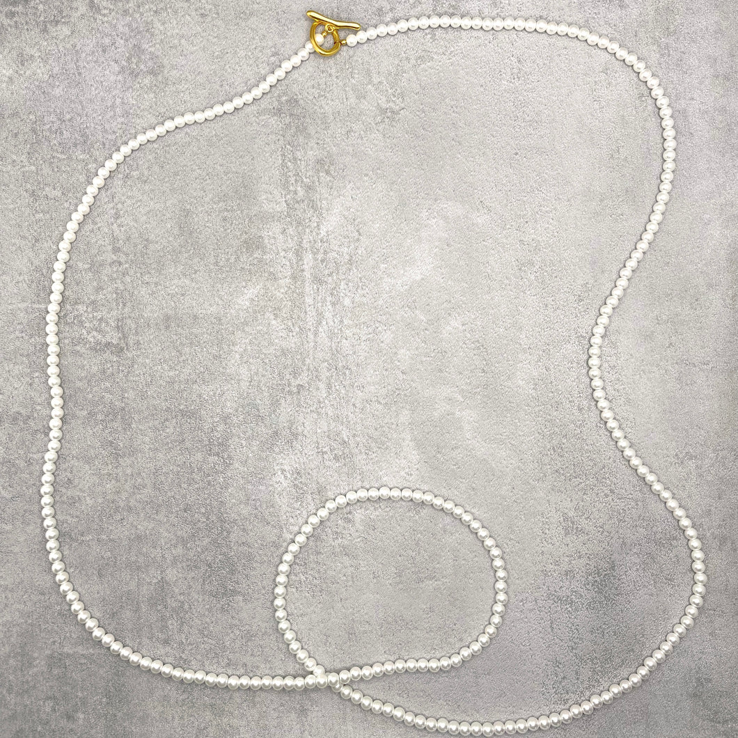 Extra Long Paper Doll Necklace